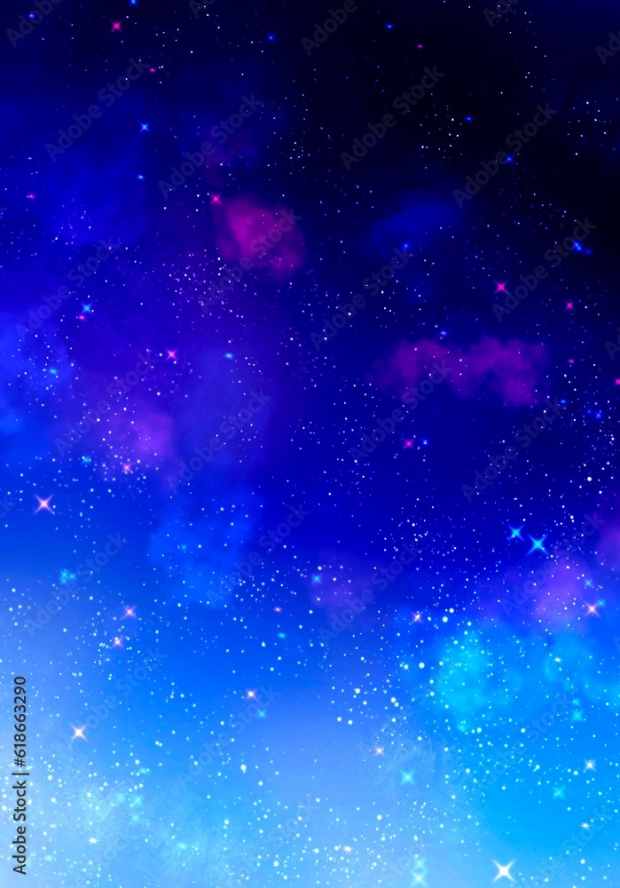 Naklejka premium background with stars