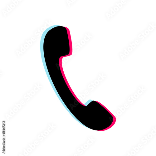 illustration of a telephone , phone icon, whats app, dial symbol