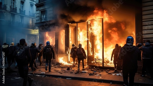 riots in france © medienvirus