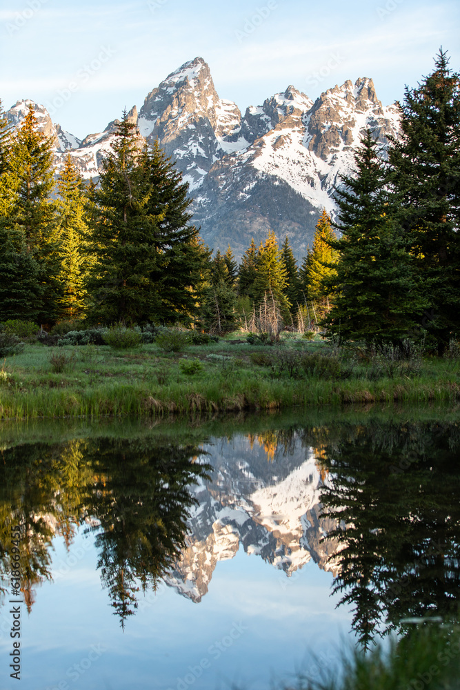 reflection in the mountains reflection in the mountains