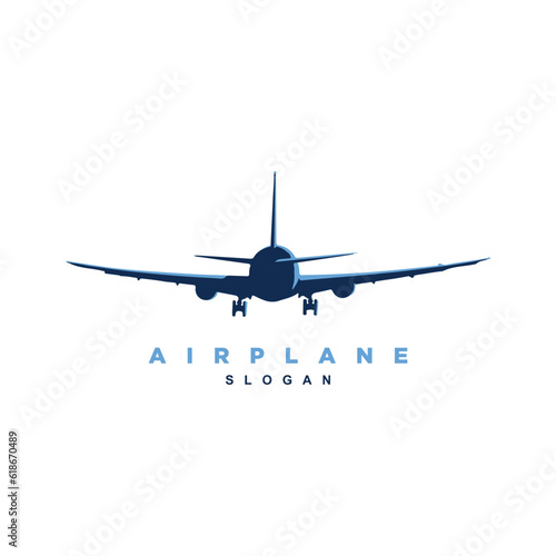 Premium airplane logo design. Air travel logo for your brand or business