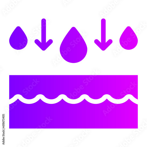 absorption gradient icon