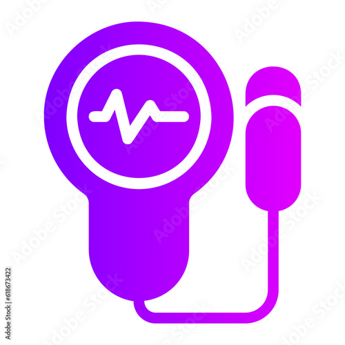 doppler gradient icon