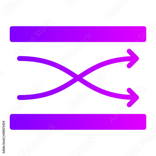 flow gradient icon