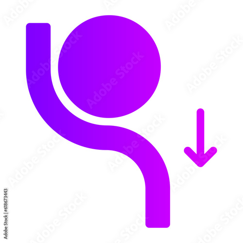 physics gradient icon