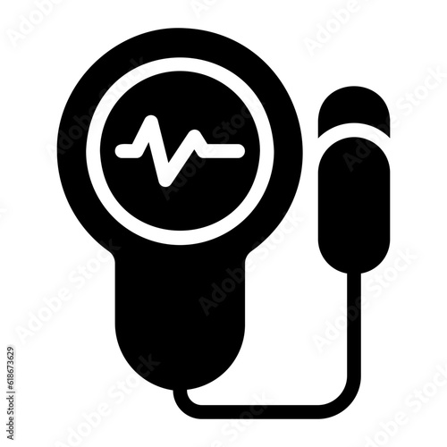 doppler glyph icon