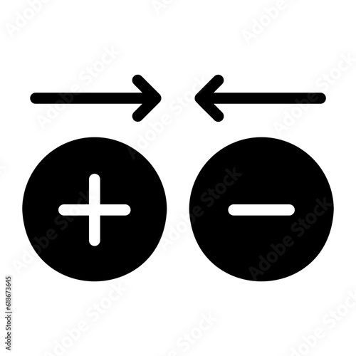 force glyph icon