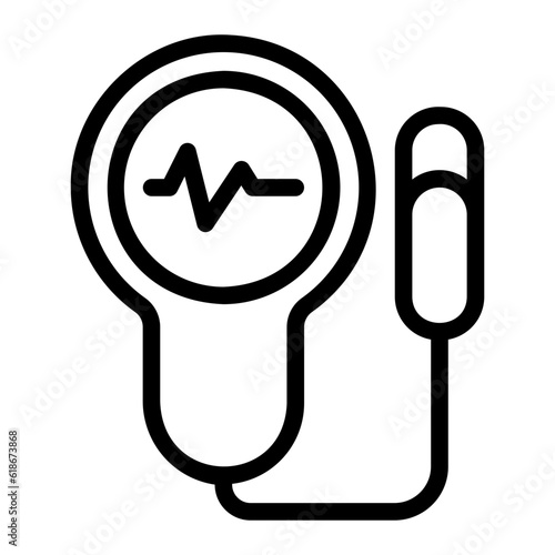 doppler line icon