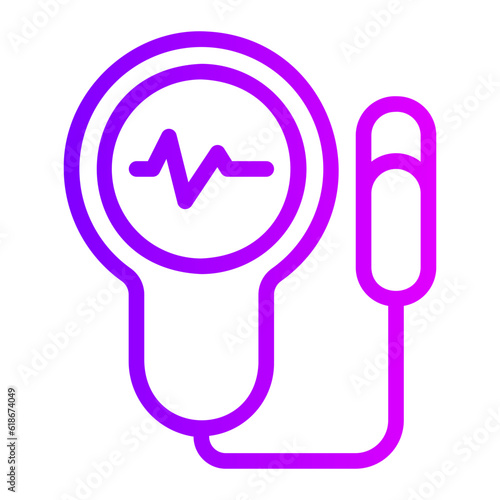 doppler gradient icon