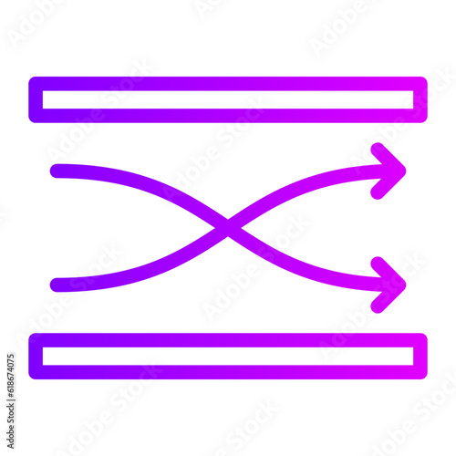 flow gradient icon