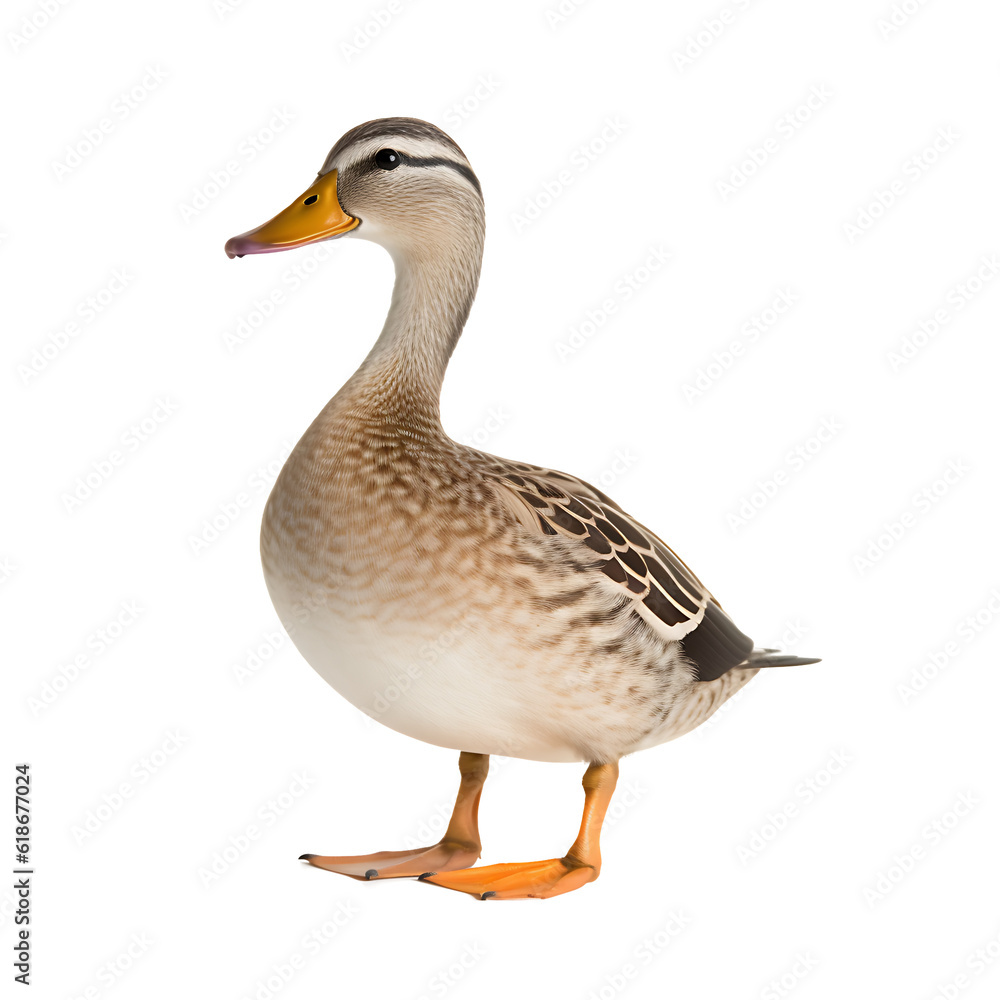 Duck isolated on white PNG Transparent background Duck isolated on white PNG Transparent background