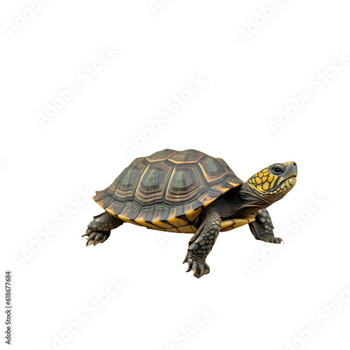 Cute Tortoise PNG Transparent white background