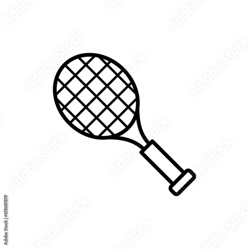 Racket Tennis icon vector design templates © Astrid