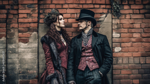 Gothic Temptations: Unveiling the Enigmatic Allure of Real-Life and Party Mode Gothic Culture. Dive into the Dark, Sensual World of Gothic Fashion, Music, and Expression, Enhanced by Generative AI