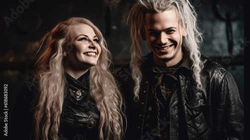 Gothic Temptations: Unveiling the Enigmatic Allure of Real-Life and Party Mode Gothic Culture. Dive into the Dark, Sensual World of Gothic Fashion, Music, and Expression, Enhanced by Generative AI