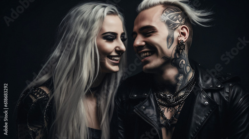 Gothic Temptations: Unveiling the Enigmatic Allure of Real-Life and Party Mode Gothic Culture. Dive into the Dark, Sensual World of Gothic Fashion, Music, and Expression, Enhanced by Generative AI