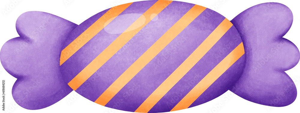 Fototapeta premium Halloween candy decoration