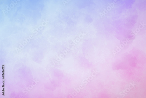 Abstract art pink and blue watercolor stains background for design templates invitation card