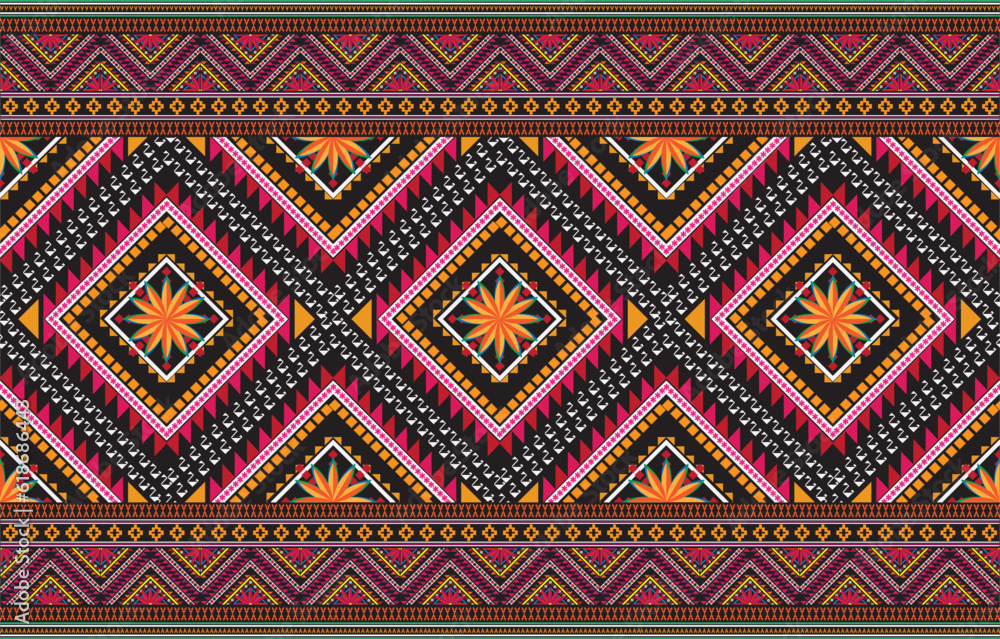 Aztec motifs vector seamless pattern design. Background illustration of a tribal pattern template element Aztec motifs vector seamless pattern design. Background illustration of a tribal pattern template element