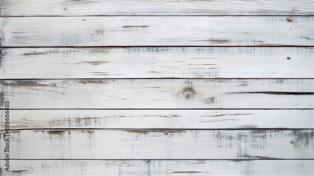 Obraz premium White wood background 