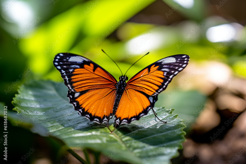 beautiful butterfly animal 3d rendering AI generative beautiful butterfly animal 3d rendering AI generative