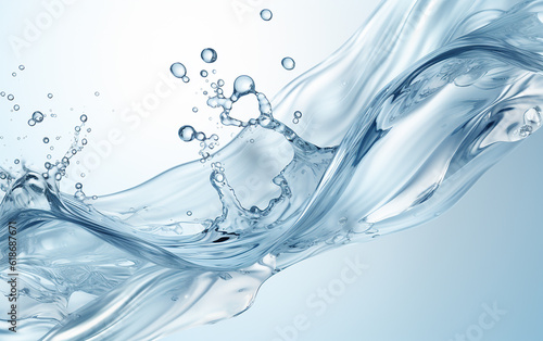 Water texture, The quality of water's feel. Rippling waves on the water's surface. Spraying droplets of water. Agitated motion of the water. Generative AI