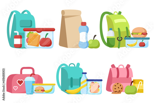 School kid lunch box