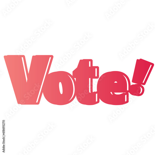 , vote, word art, campaign, typography, text, vote word, vote calligraphy, vote lettering design