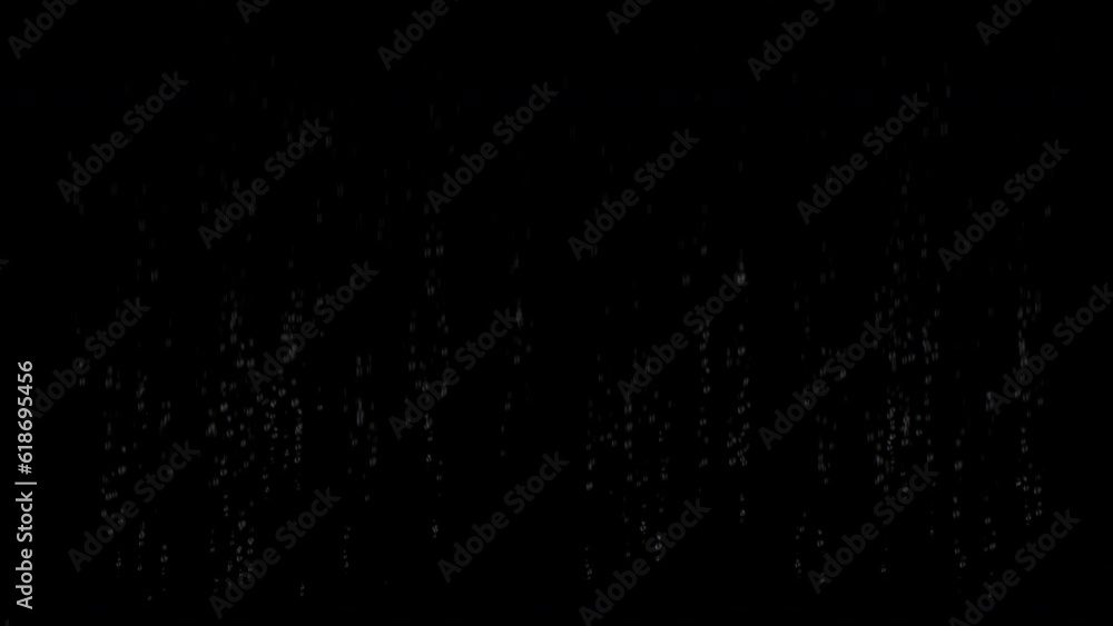 Bubbles forming and rising toward the surface, 4k with an alpha channel Bubbles forming and rising toward the surface, 4k with an alpha channel