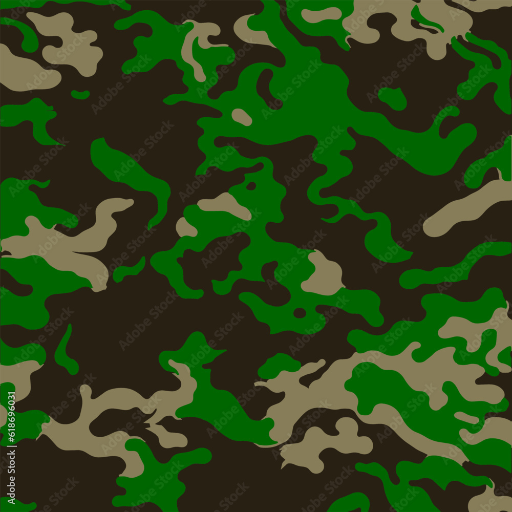 Forest abstract seamless army military pattern. Green-cream-gray color pattern for military Forest abstract seamless army military pattern. Green-cream-gray color pattern for military