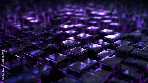 light purple high tech background generated ai