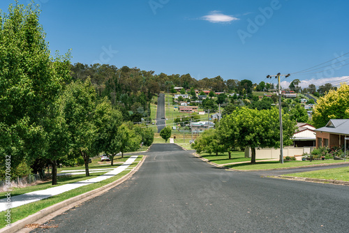 Walcha, New South Wales, Australia - Local suburb street