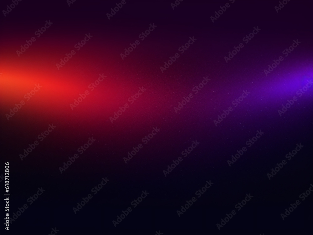 Illuminating Red, Orange, and Purple Captivating Noise Texture Effect Dark Grainy Gradient Abstract Background generative ai