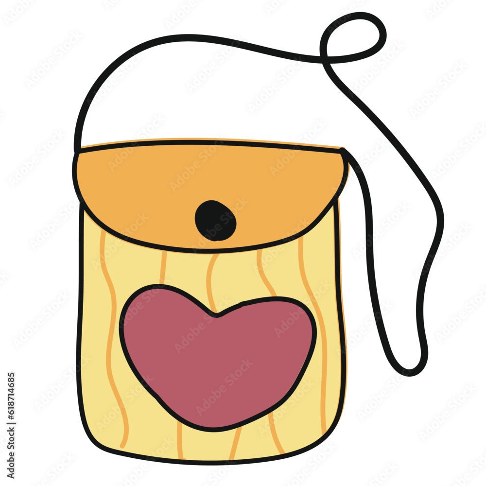 baby sling bag set hand drawn doodle vector illustration baby sling bag set hand drawn doodle vector illustration