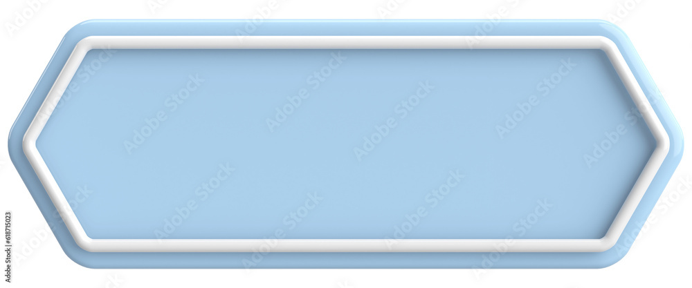 3D button. Empty button. 3D illustration. 3D button. Empty button. 3D illustration.