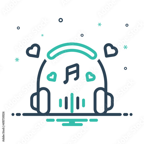 Mix icon for song