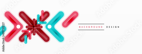 Cross line background minimal geometric template. Design for wallpaper, banner, background, landing page, wall art, invitation, prints, posters