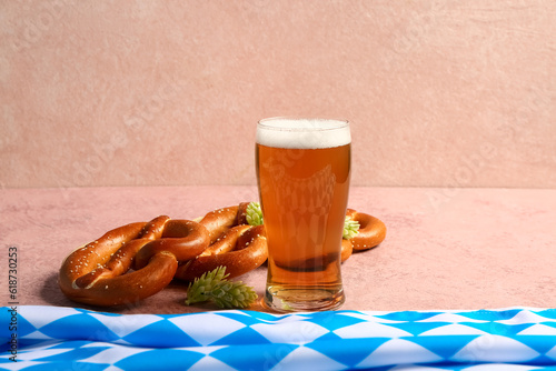 Traditional oktoberfest bee...