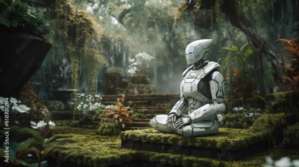 Robotic meditation Robotic meditation