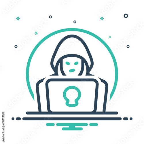 Mix icon for hacker