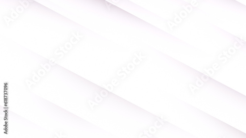 Abstract background with diagonal light pink lines on white. Tilted gradient stripes with shadows. High resolution full frame modern template with copy space.