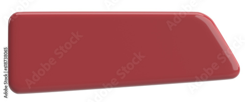 Free Download 3D button. Empty button. 3D illustration. - GFXLoad