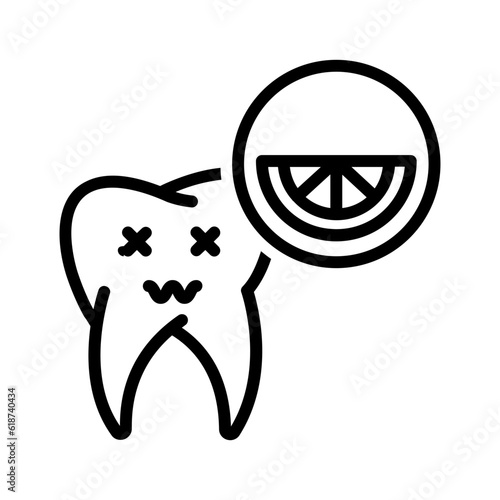 Black line icon for Hypersensitivity