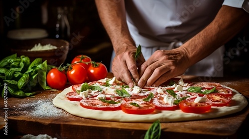 Taste Path: Preparing Italian Pizza, from Raw to Cooked