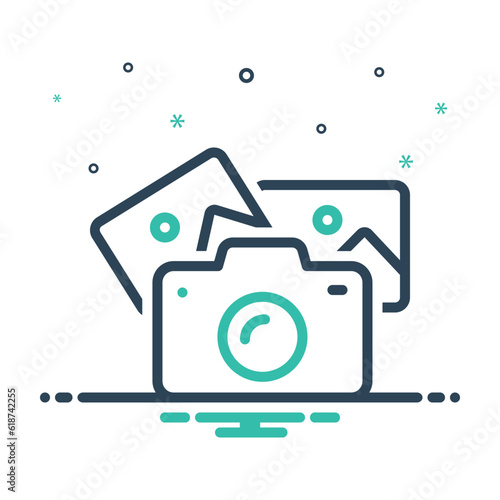 Mix icon for photograph