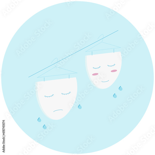 mental health duality illustration