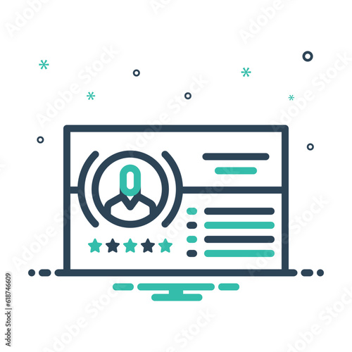 Mix icon for testimony