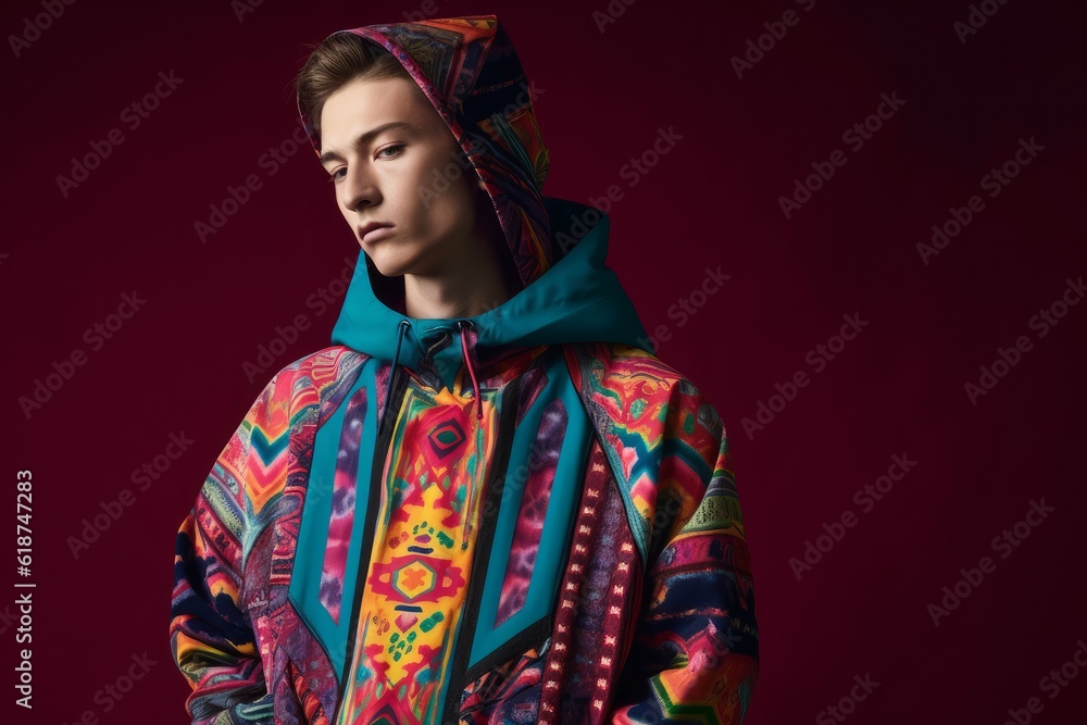 Aztec ethno cloth. Generate Ai Aztec ethno cloth. Generate Ai