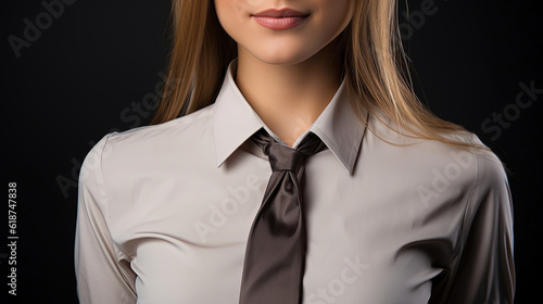 Woman wearing a shirt. Professional women workers. women's fashion