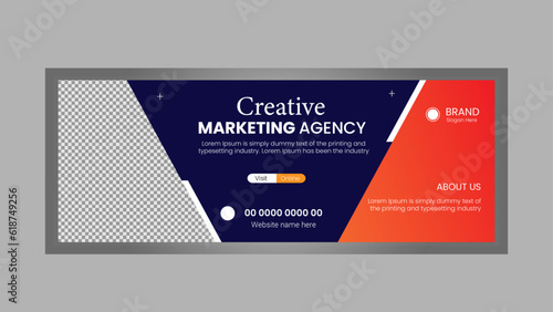 Corporate facebook cover design 